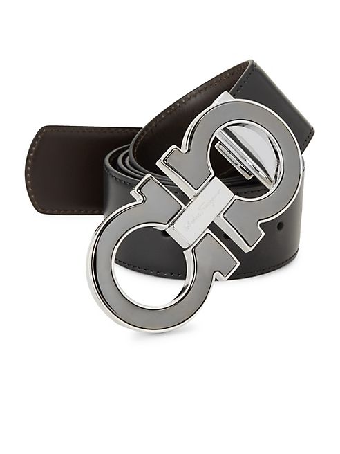 Salvatore Ferragamo - Gancio Leather Belt