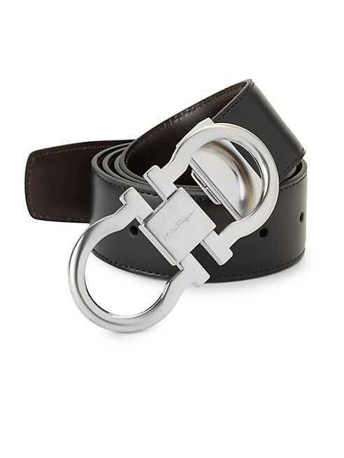 Salvatore Ferragamo - Nero Leather Belt