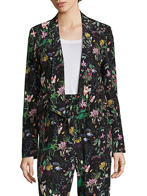 The Kooples - Floral-Print Blazer