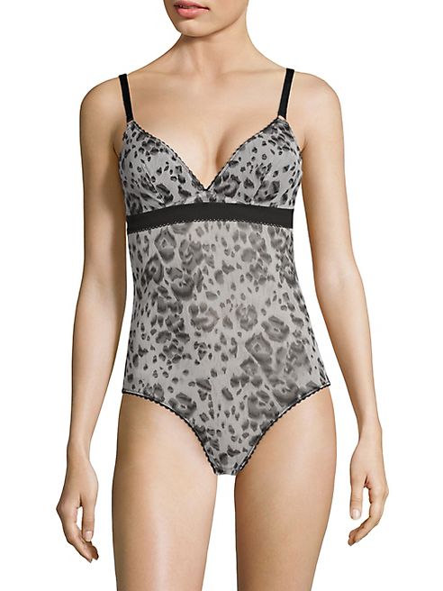 Stella McCartney - Florence Fluttering One-Piece Printed Bodysuit