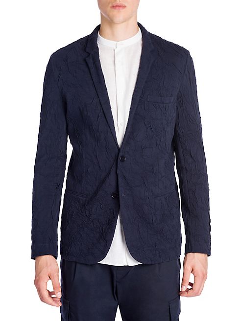 Emporio Armani - Two-Button Cotton Jacket