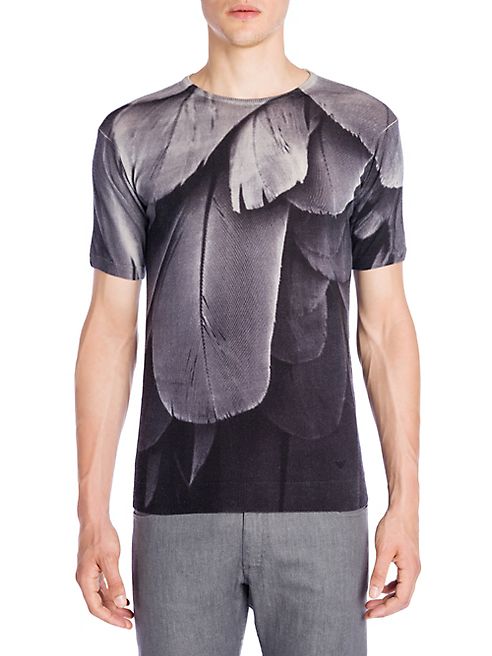 Emporio Armani - Graphic Feather Sweater