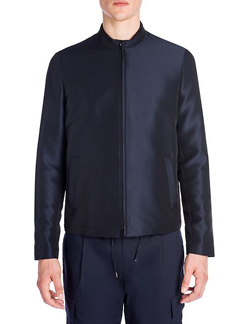 Emporio Armani - Quilted Geometric Jacket