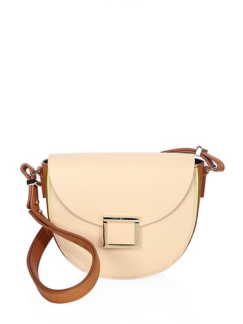 Jason Wu - Jaime Colorblock Leather Saddle Bag