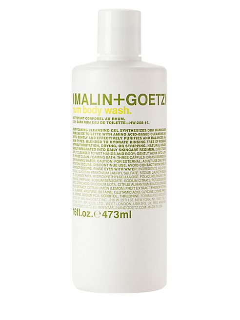 Malin + Goetz - Rum Body Wash/16 oz.