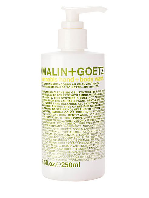 Malin + Goetz - Cannabis Hand+Body Wash Pump/8.5 oz.