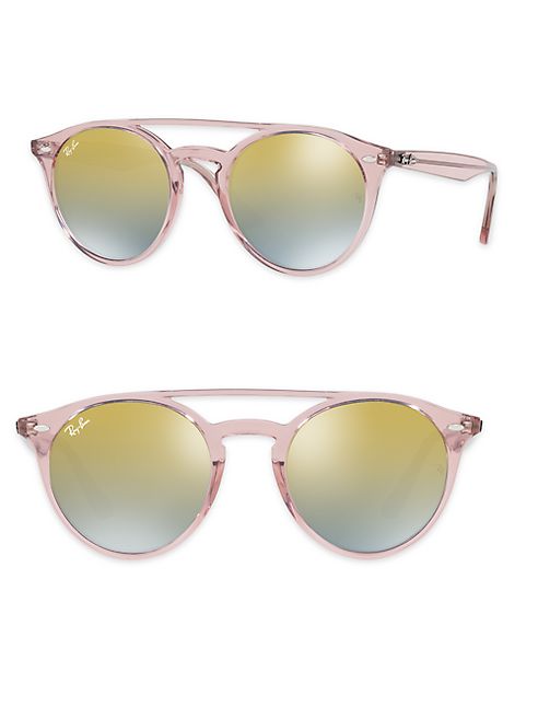 Ray-Ban - Double-Bridge Mirrored Phantos Sunglasses