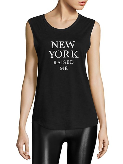 Feel The Piece - Tyler Jacobs x Feel The Piece NY Raised Me Graphic Tank Top