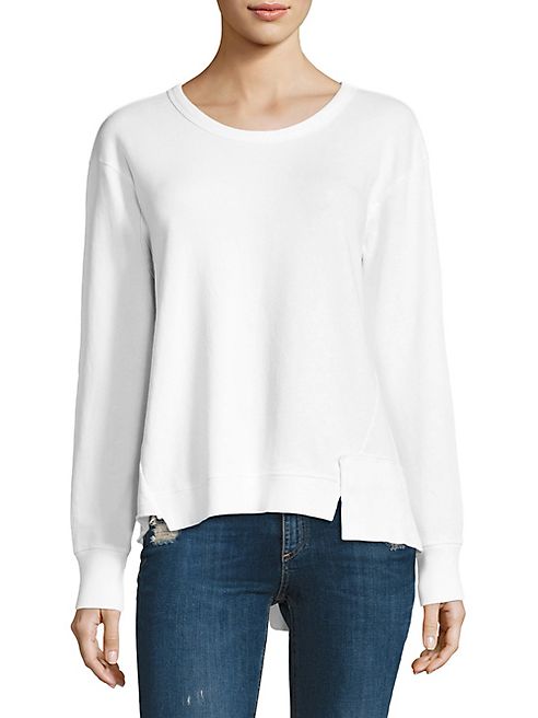 Wilt - Mixed Seamed Sweatshirt