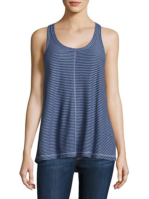 Wilt - Striped Trapeze Tank Top