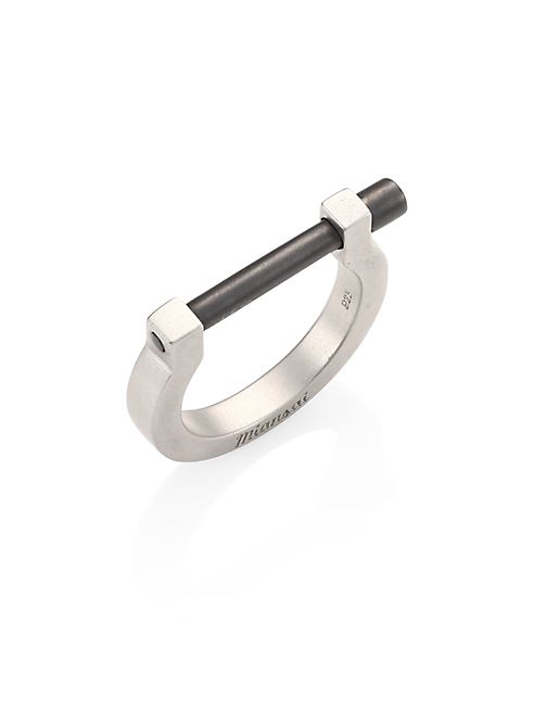 Miansai - Sterling Silver Screw Ring