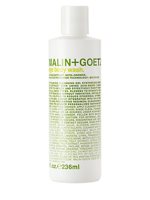 Malin + Goetz - Sage Body Wash/ 8 oz.