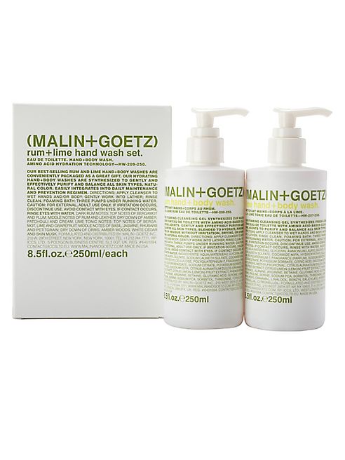 Malin + Goetz - Rum & Lime Hand Wash Set