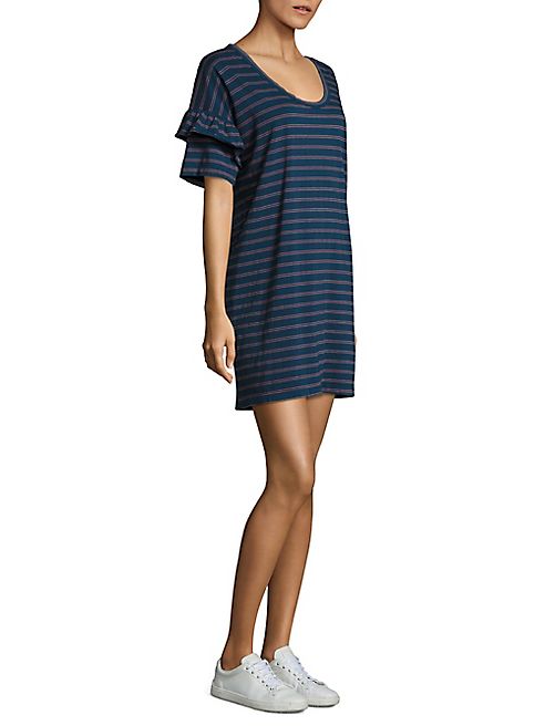 Current/Elliott - The Ruffle Roadie T-Shirt Dress