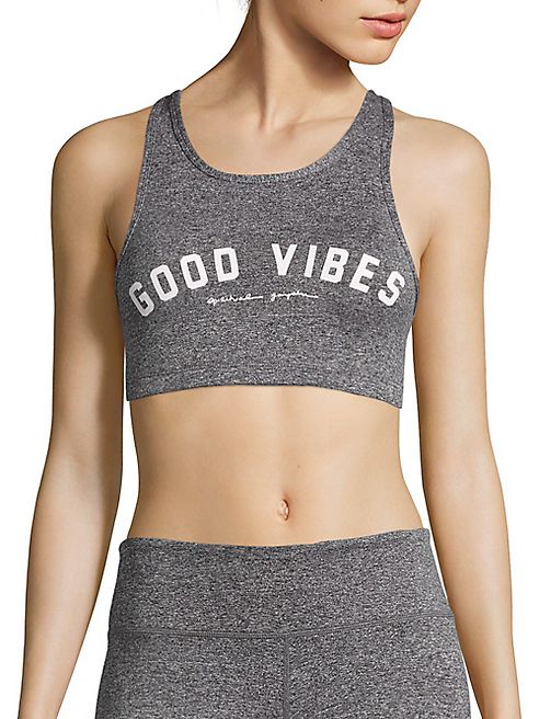 Spiritual Gangster - Good Vibes Sports Bra