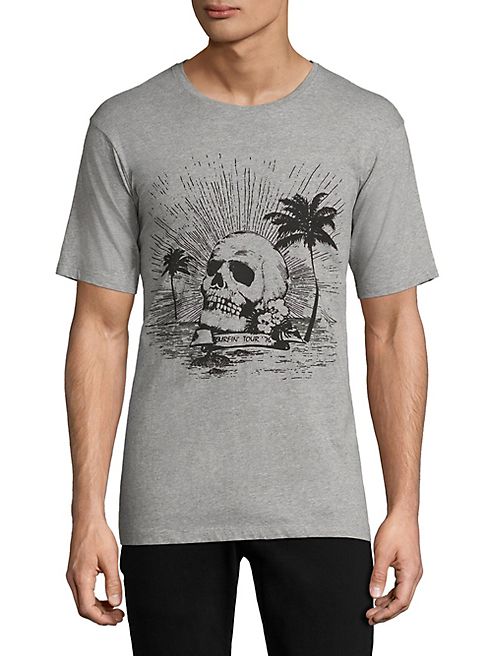 The Kooples - Regular-Fit Skull-Print Tee