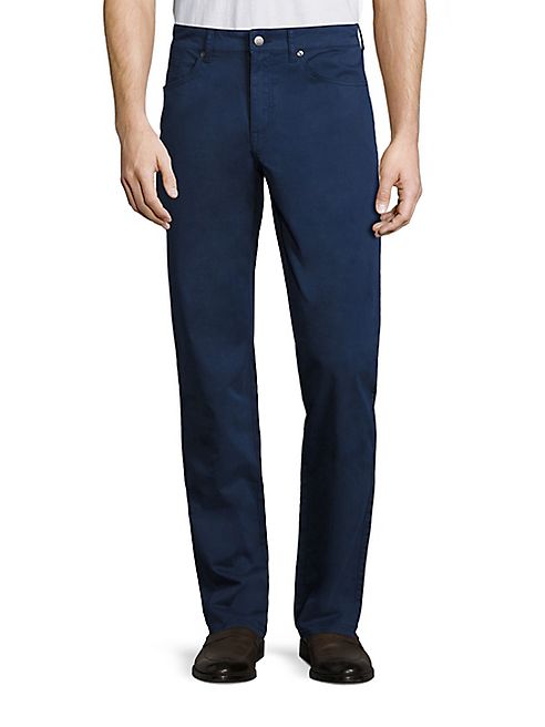 Peter Millar - Crown Sateen Stretch Five-Pocket Pants