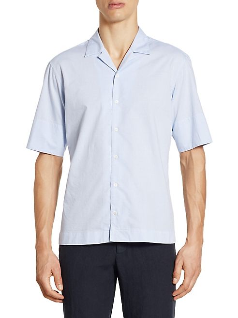 Z Zegna - Microfan Short Sleeve Shirt