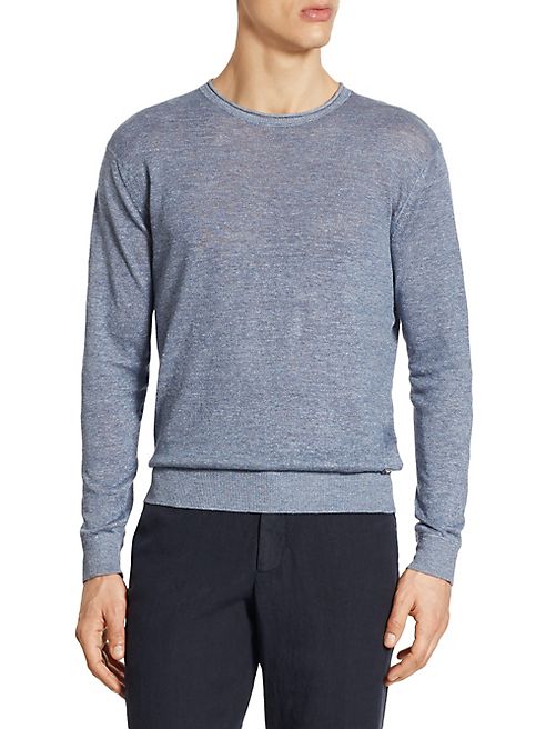 Z Zegna - Long Sleeve Knitted Sweatshirt