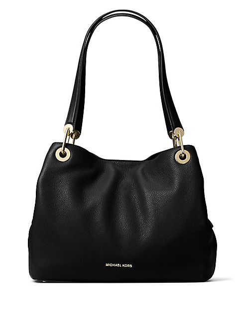 MICHAEL MICHAEL KORS - Raven Pebbled Leather Tote