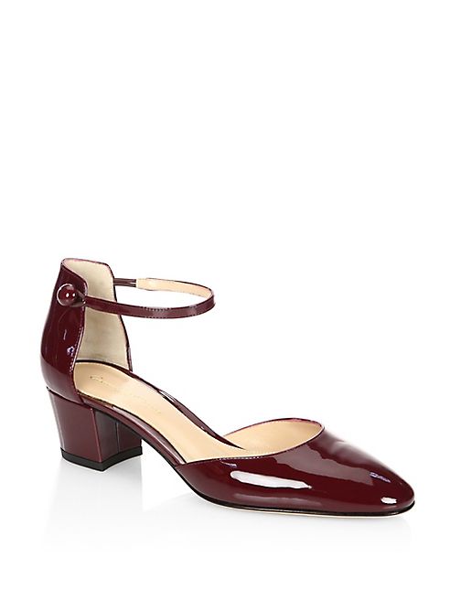 Gianvito Rossi - Patent Leather Mary Jane d'Orsay Pumps