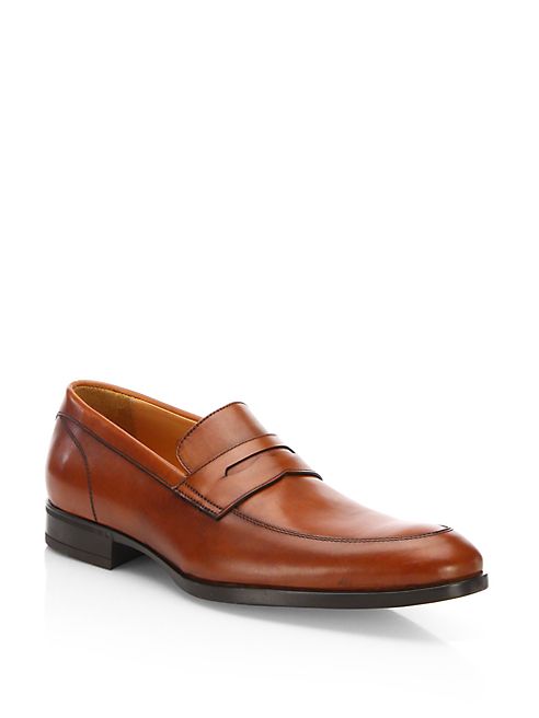 Saks Fifth Avenue Collection - Leather Penny Loafers