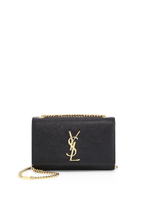 Saint Laurent - Small Kate Monogram Leather Chain Shoulder Bag