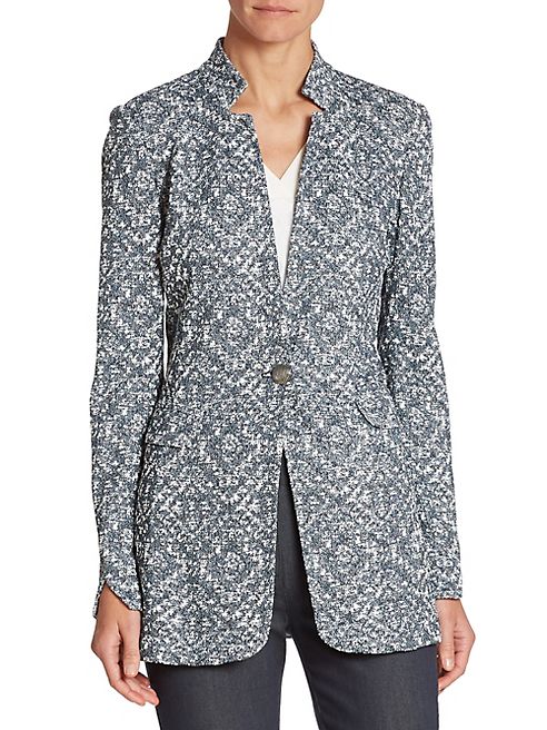 St. John - Jacquard Knit Jacket