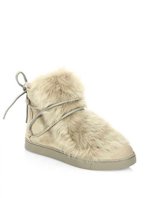 Gianvito Rossi - Shearling Booties