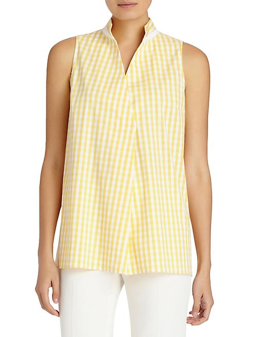 Lafayette 148 New York - Eloise Hampton Check Blouse