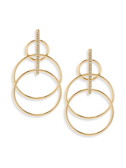 Jules Smith - Suzy Layered Hoop Drop Earrings