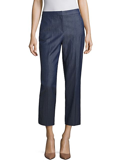 BOSS - Allery Cropped Straight-Leg Pants