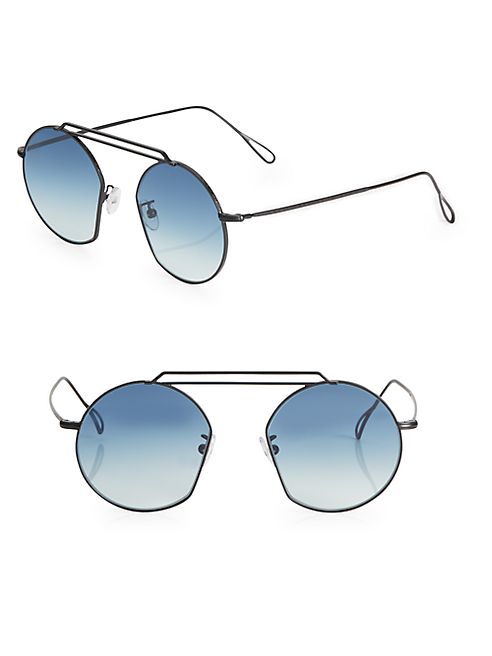 Kyme - Sidney 49MM Modified Round Sunglasses