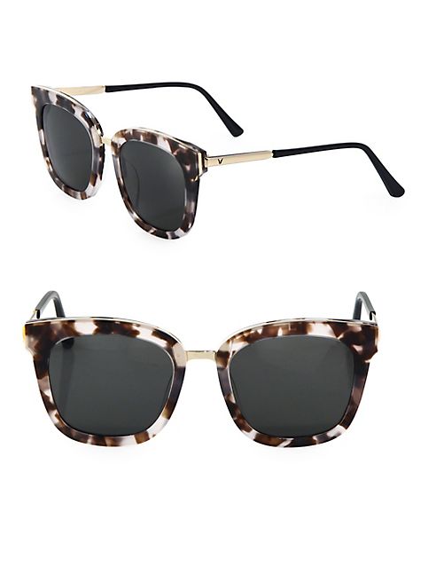 Gentle Monster - Button 53MM Square Sunglasses