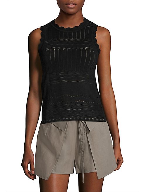 Derek Lam 10 Crosby - 10 Crosby Cutout Top