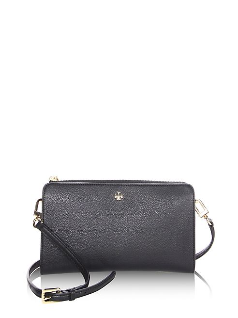 Tory Burch - Robinson Leather Crossbody Clutch