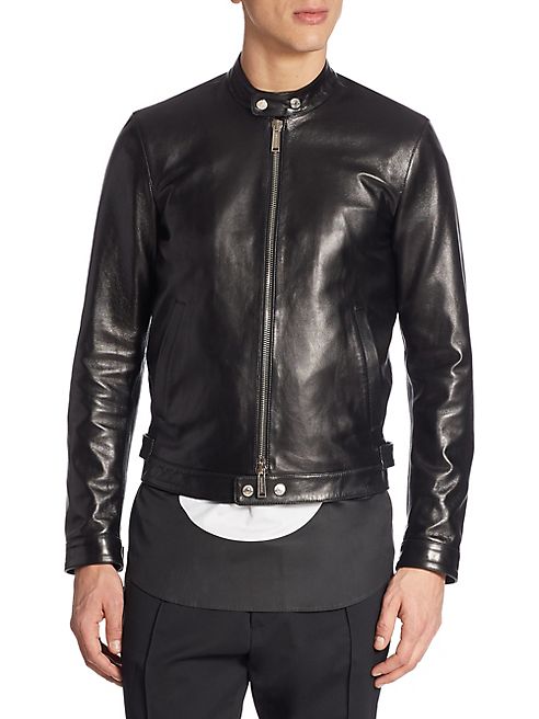 DSQUARED2 - DSQUARED2 X Dwyane WadeLeather Biker Jacket