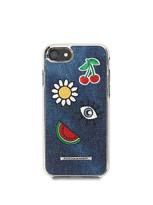 Rebecca Minkoff - Denim Patch iPhone Case