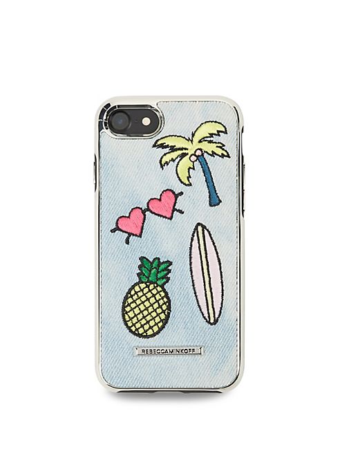 Rebecca Minkoff - Denim Patch iPhone Case