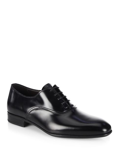 Salvatore Ferragamo - Dunn Leather Dress Shoes