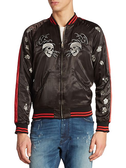 Diesel - Embroidered Bomber Jacket