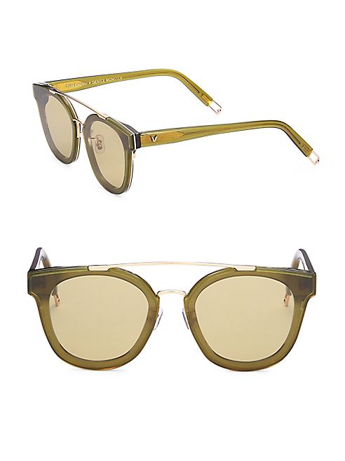 Gentle Monster - Tilda Swilton X Gentle Monster Newtonic 64MM Rounded Square Sunglasses