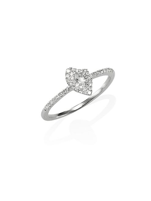 Meira T - White Topaz & 14K White Gold Ring