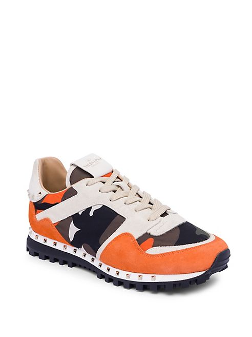 Valentino - Camouflage Platinum Sneakers