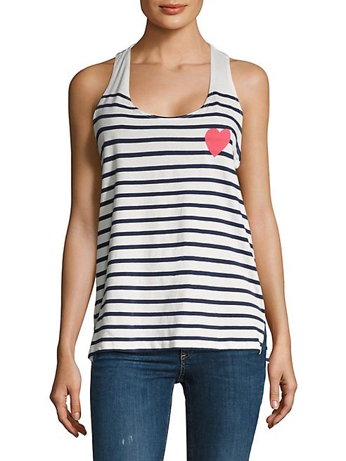 SUNDRY - Maritime Striped Tank Top