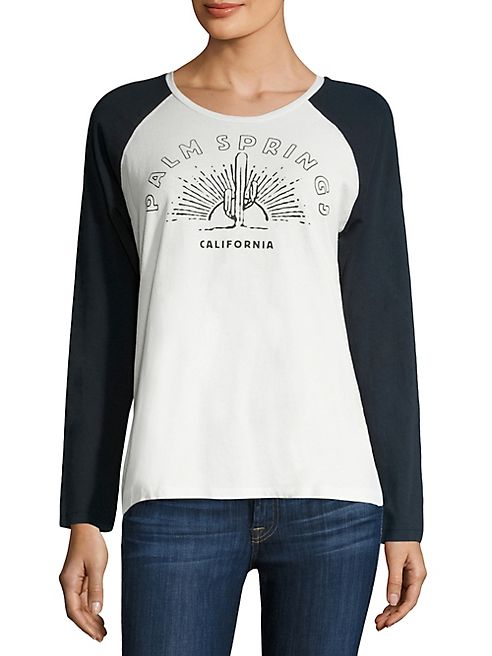 SUNDRY - Palm Springs Baseball Tee