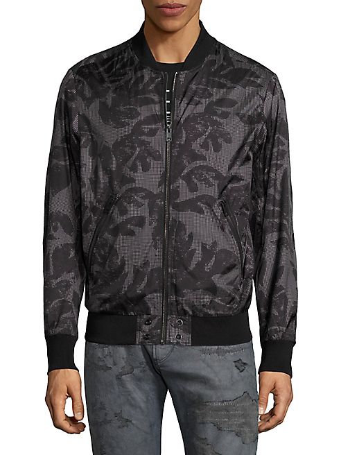 Diesel - Leaf Palm Bomber Jacket