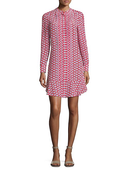 Tory Burch - Cora Floral-Print Silk Shirtdress