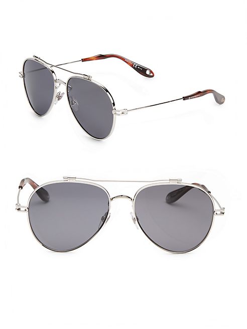 Givenchy - 58MM Aviator Sunglasses