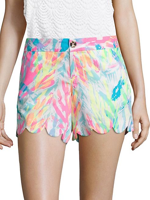 Lilly Pulitzer - Vintage Dobby Buttercup Shorts